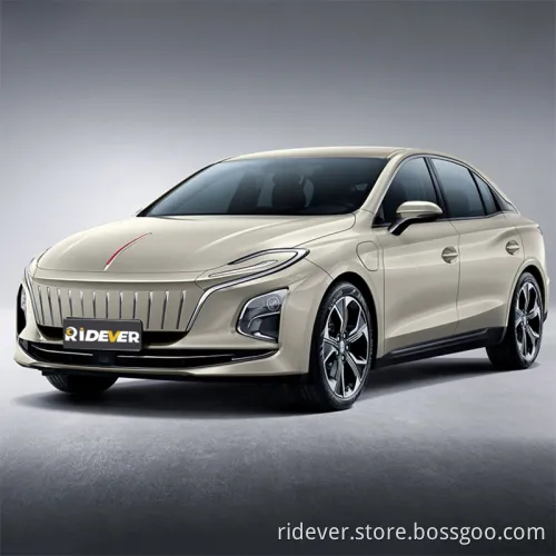 Ridever Good Prices 2022 New Model Hong Qi E-Qm5 4 Doors 5 Seats Sedan 431 Kilometers FAW Pure Electric Vehicles Used 0 Km New Car EV Used Cars